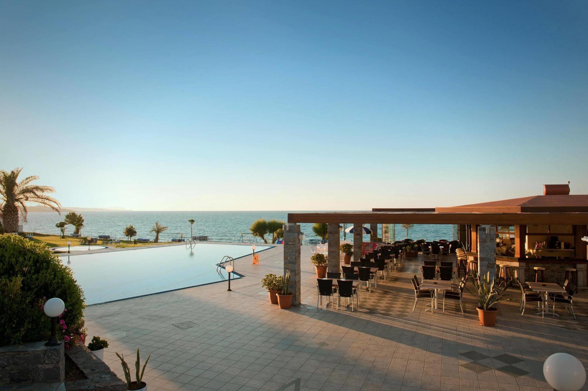 Ariadne Beach Hotel Stalida Bagian luar foto