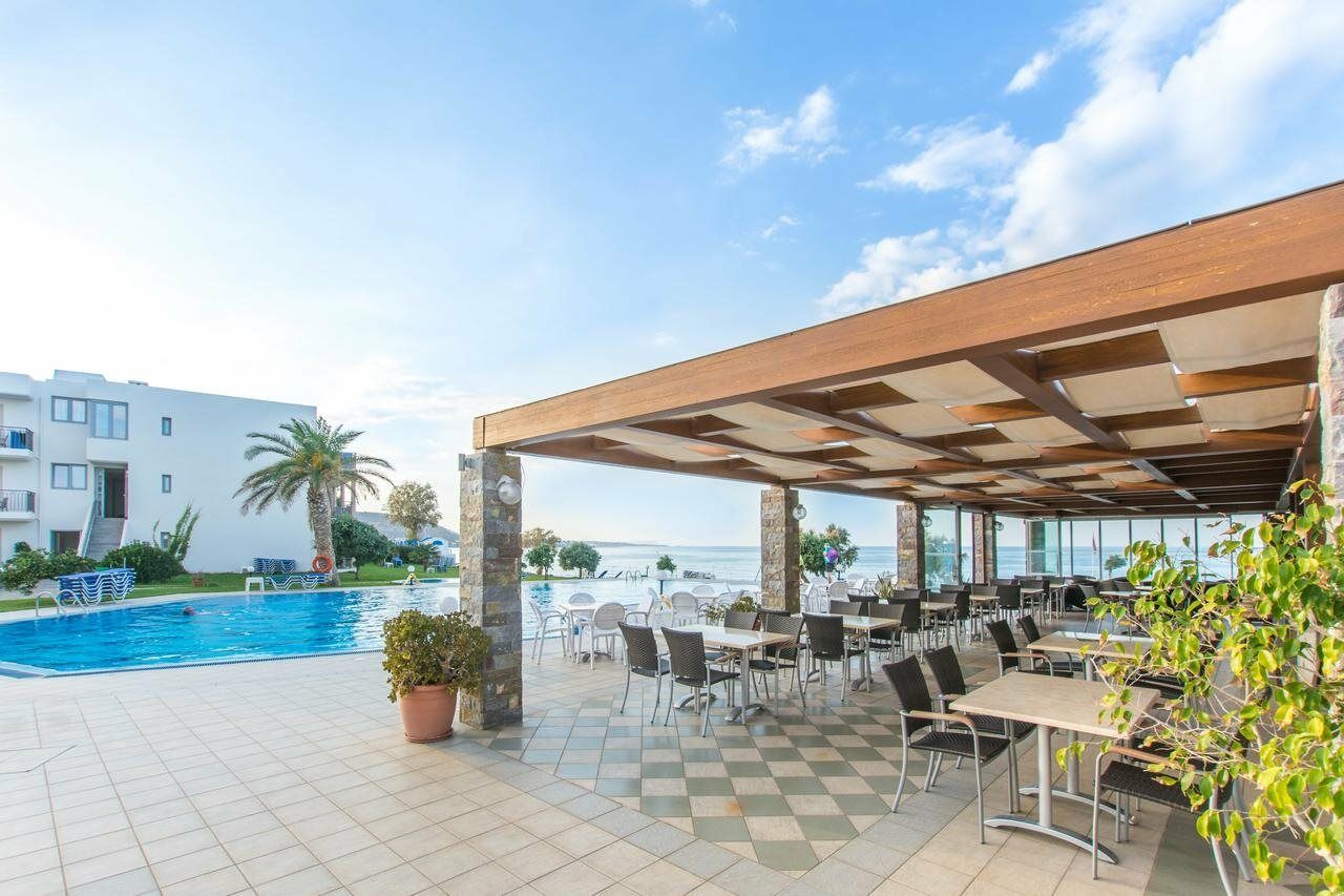 Ariadne Beach Hotel Stalida Bagian luar foto